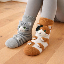 Lade das Bild in den Galerie-Viewer, HUGGY Kuschelsocken – mit Katzen & Hunden – Einheitsgröße – Unisex