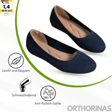 Lade das Bild in den Galerie-Viewer, Orthorinas - ergonomische schmerzlindernde Ballerinas
