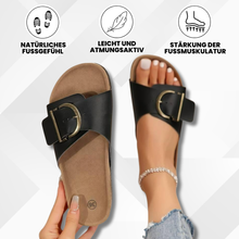 Lade das Bild in den Galerie-Viewer, OrthoMia - Schmerzlindernde Kork-Sandalen mit Schnallenriemen-Design für Damen