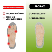 Lade das Bild in den Galerie-Viewer, Florax - ergonomische schmerzlindernde Komfort-Sandalen
