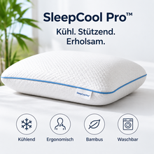 Lade das Bild in den Galerie-Viewer, SleepCool Pro - Kühlendes & ergonomisches Bambus-Kissen für erholsamen Schlaf