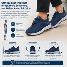 Lade das Bild in den Galerie-Viewer, FeelFree Slip-On – Orthopädische Komfort-Sneaker | Reinschlüpfen & schmerzfrei durch den Tag