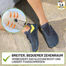 Lade das Bild in den Galerie-Viewer, FreeStep - ergonomische, schmerzlindernde & wasserdichte Barfußschuhe