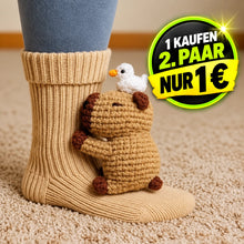 Lade das Bild in den Galerie-Viewer, HUGGY Socken – Nie mehr kalte Füße nur noch HUGGY - Einheitsgröße-Unisex | 1-€ Aktion