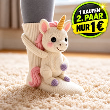 Lade das Bild in den Galerie-Viewer, HUGGY Socken – Nie mehr kalte Füße nur noch HUGGY - Einheitsgröße-Unisex | 1-€ Aktion