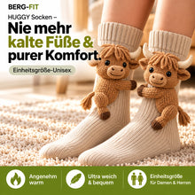 Lade das Bild in den Galerie-Viewer, HUGGY Socken – Nie mehr kalte Füße & purer Komfort - Einheitsgröße-Unisex 2026
