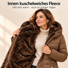Lade das Bild in den Galerie-Viewer, Nordelle – der kuschelwarme Damen-Mantel mit figurfreundlichem Schnitt