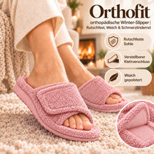 Lade das Bild in den Galerie-Viewer, Orthofit - orthopädische Winter-Slipper | Rutschfest, Weich & Schmerzlindernd