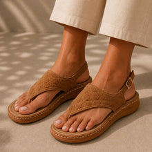 Lade das Bild in den Galerie-Viewer, OrthoKomfort - Damen ergonomische schmerzlindernde Komfort-Sandalen