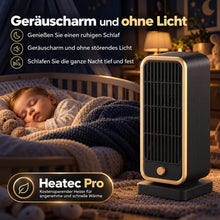 Lade das Bild in den Galerie-Viewer, HEATEC Pro - energiesparende tragbare Komfortheizung mit hoher Heizleistung & Sicherheitssystem ohne Installation | Bis 20 m²