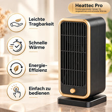Lade das Bild in den Galerie-Viewer, HEATEC Pro - energiesparende tragbare Komfortheizung mit hoher Heizleistung & Sicherheitssystem ohne Installation | Bis 20 m²