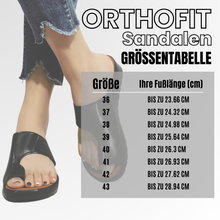 Lade das Bild in den Galerie-Viewer, Orthofit Ortho - Ergonomische schmerzlindernde Komfort-Sandalen