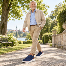 Lade das Bild in den Galerie-Viewer, FeelFree Gentleman – orthopädischer Herren-Komfortschuh | federleicht, dämpfend & einfach anzuziehen