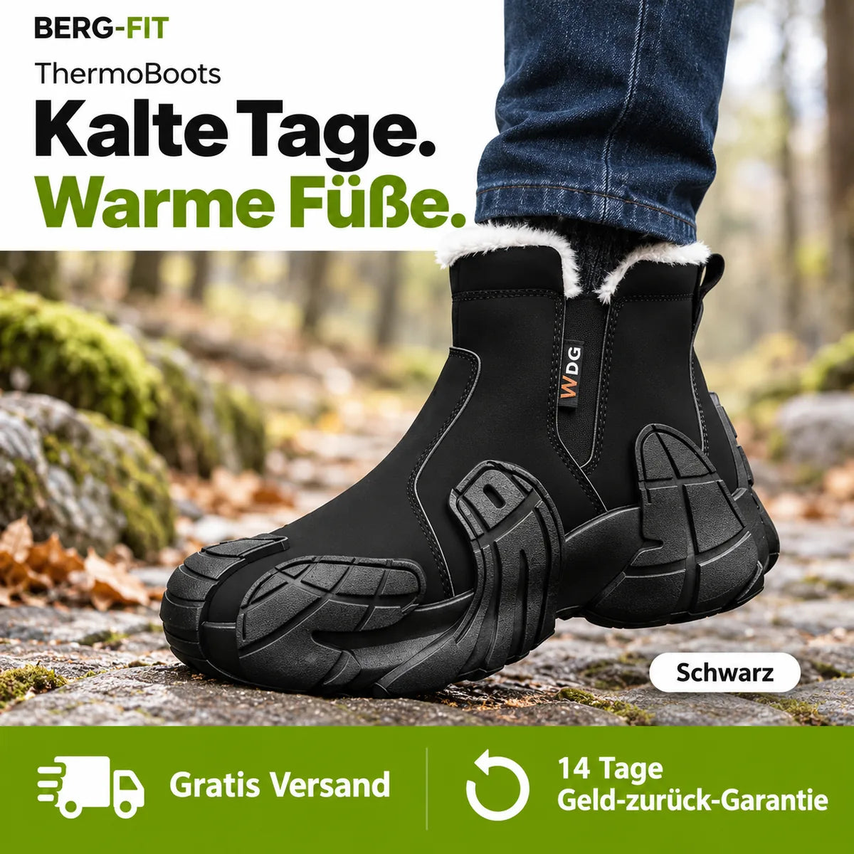 ThermoBoots – wasserdicht, warm gefüttert und leicht statt klobig