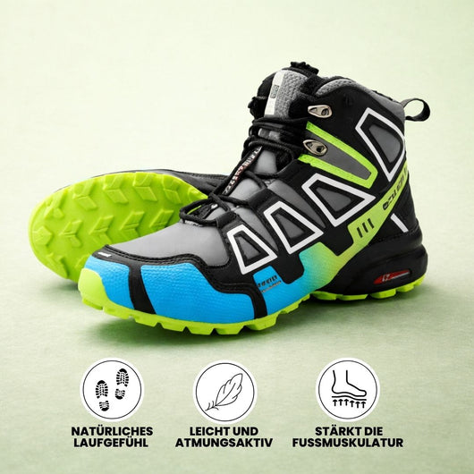 OrthoTrekking Pro - ergonomische & schmerzlindernde Trekking u.-Wanderschuhe