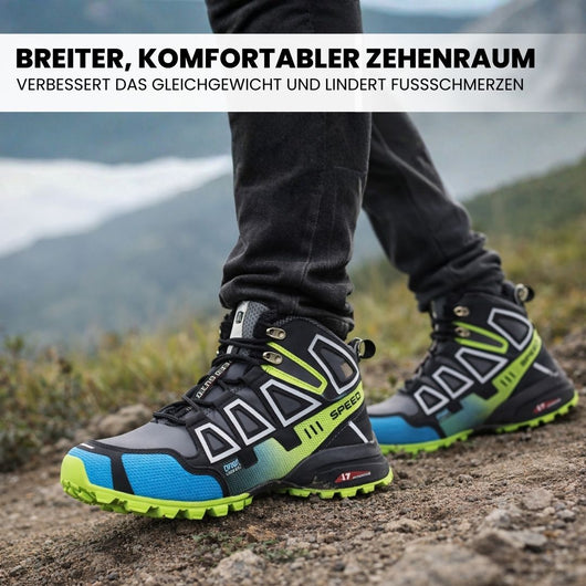 OrthoTrekking Pro - ergonomische & schmerzlindernde Trekking u.-Wanderschuhe