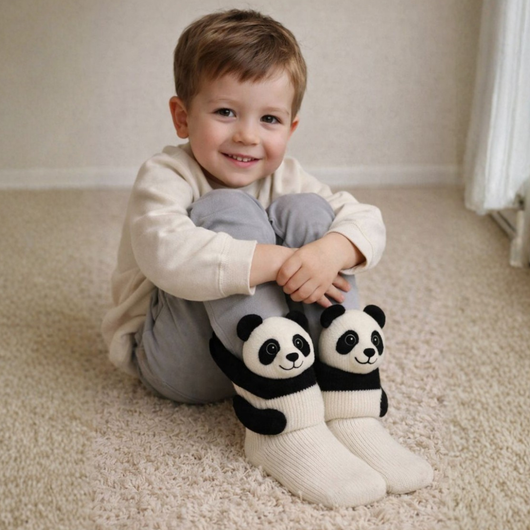 Huggy Socken für Kinder - Nie wieder kalte Füße – Kinder lieben diese Kuschel-Socken