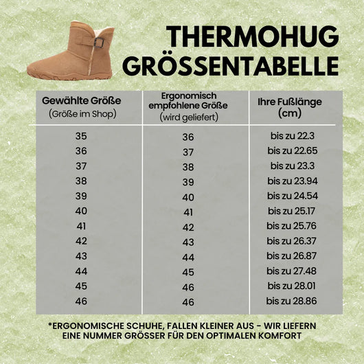 ThermoHug – Ergonomische, wasserdicht & rutschfest Barfuß-Winterstiefel
