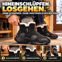 Lade das Bild in den Galerie-Viewer, ThermoBoots | wasserdichte, warm gefütterte Winterstiefel | Leicht, rutschfest &amp; Schmerzlindernd
