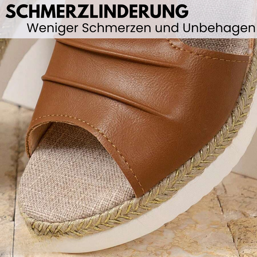 OrthoLuxe - ergonomische schmerzlindernde Sandalen für den Sommer