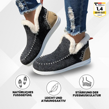 Lade das Bild in den Galerie-Viewer, OrthoComfy - ergonomischer schmerzlindernder Komfortschuh - Plüschgefüttert
