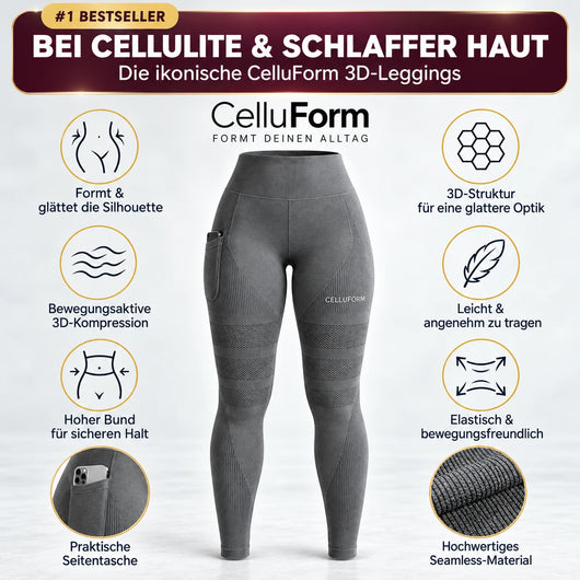 CelluForm 3D Anti-Cellulite-Leggings