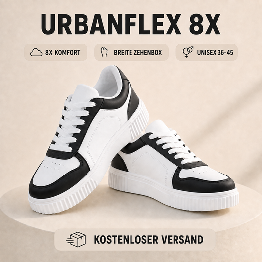 UrbanFlex 8X - Ergonomischer Unisex-Komfort-Sneaker
