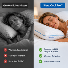 Lade das Bild in den Galerie-Viewer, SleepCool Pro - Kühlendes &amp; ergonomisches Bambus-Kissen für erholsamen Schlaf
