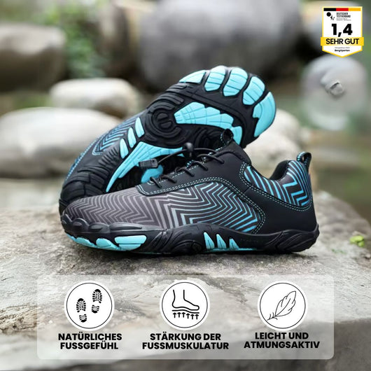 FALKO - ergonomische, schmerzlindernde & wasserabweisende Barfußschuhe für Entlastung bei Rückenschmerzen & Gelenkproblemen