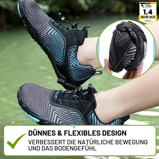 FALKO - ergonomische, schmerzlindernde & wasserabweisende Barfußschuhe für Entlastung bei Rückenschmerzen & Gelenkproblemen