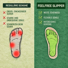 Lade das Bild in den Galerie-Viewer, FeelFree Slipper - ergonomische &amp; rutschfeste Winterslipper
