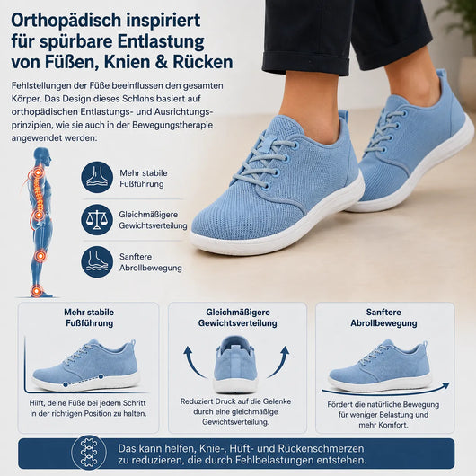 FeelFree – Extra breite Komfort-Sneaker | Entlastung bei Hallux & schmerzenden Füßen