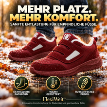 Lade das Bild in den Galerie-Viewer, FlexiWeit – Extraweite Komfortschuhe für Diabetiker und geschwollene Füße
