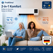 Lade das Bild in den Galerie-Viewer, AlpenKlima – Tragbare Klimaanlage &amp; Heizung ohne Installation | 2-in-1 | Bis 51 m²
