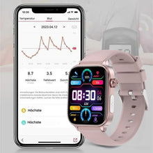 Lade das Bild in den Galerie-Viewer, GlucoCare Blutzucker-Gesundheitsuhr – Für Ernährung, Stoffwechsel &amp; Blutzucker-Trends im Alltag