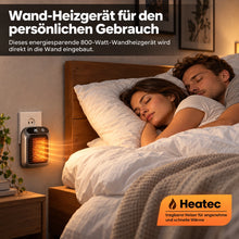 Lade das Bild in den Galerie-Viewer, HEATEC -  energiesparende tragbare Komfortheizung mit hoher Heizleistung &amp; Sicherheitssystem ohne Installation | Bis 20 m²
