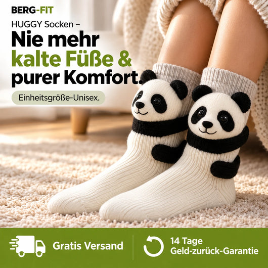 HUGGY Socken – Nie mehr kalte Füße & purer Komfort - Einheitsgröße-Unisex 2026
