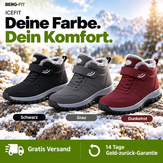 ICEFIT - schmerzlindernde, wasserdichte & isolierte Komfortschuhe 2026