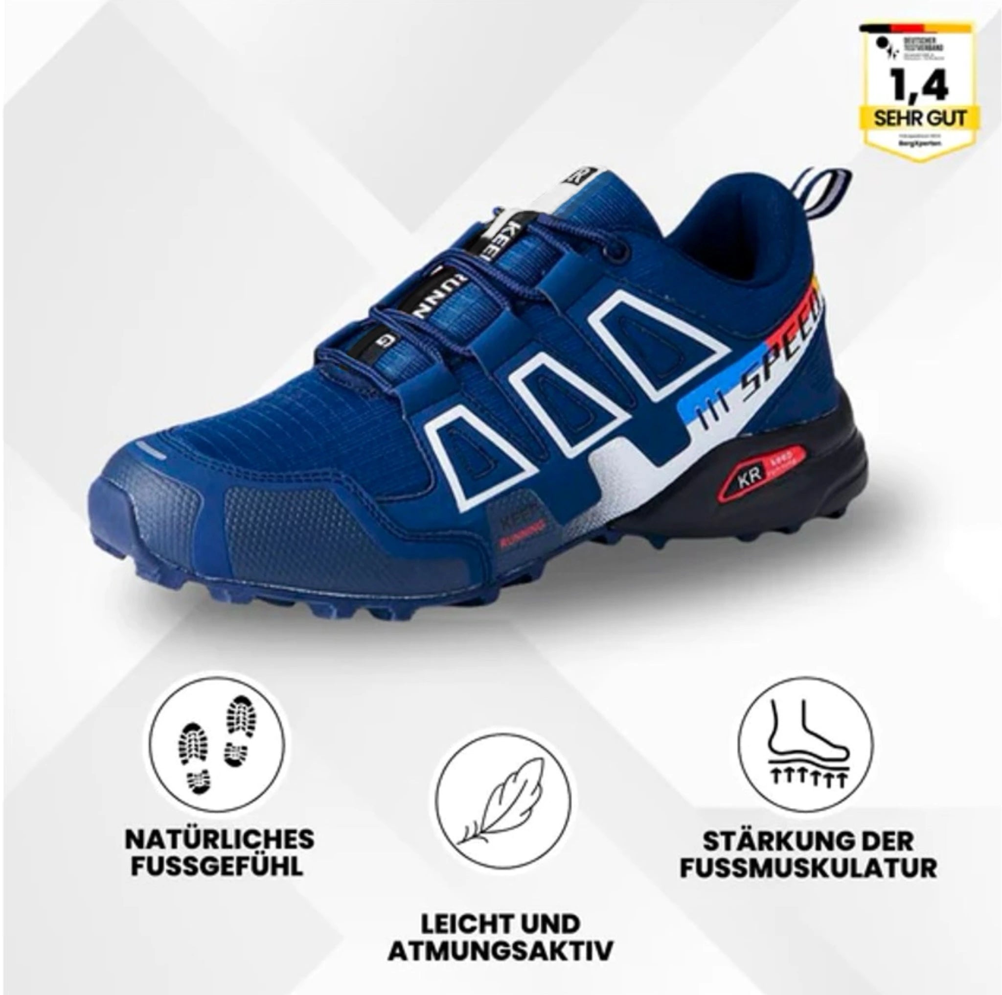 OrthoTrekking Fit – Gesunde Trekking u.-Wanderschuhe für mehr Bewegung & Gewichtsverlust