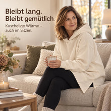 Lade das Bild in den Galerie-Viewer, KuschelLiebe – extra langer Oversize-Wohlfühlhoodie | deckenweich, warm &amp; vorteilhaft geschnitten
