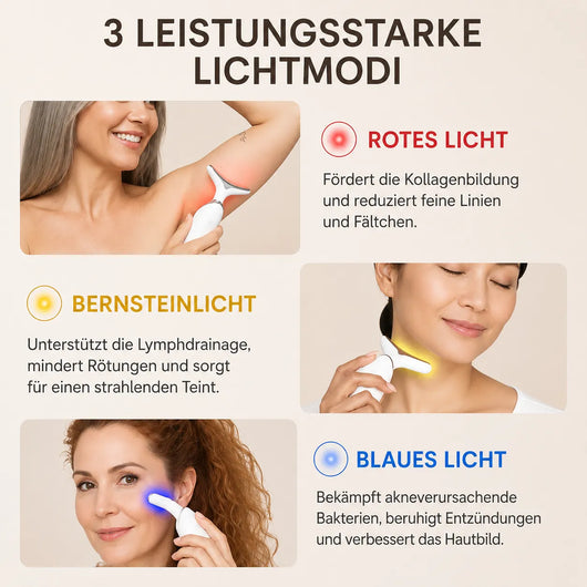 LumaLift Pro - 3-in-1 Anti-Aging Lifting-Gerät für Gesicht & Körper
