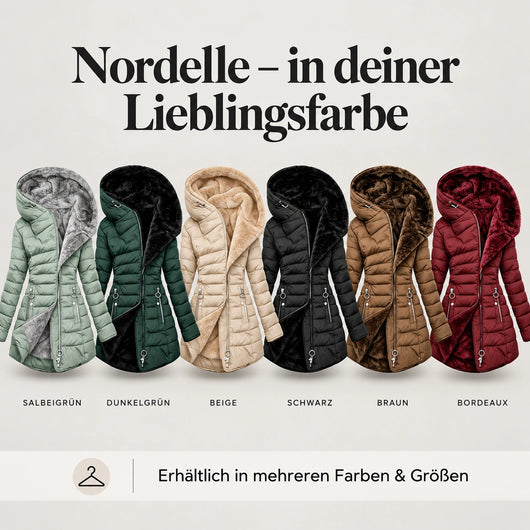 Nordelle – der kuschelwarme Damen-Mantel mit figurfreundlichem Schnitt