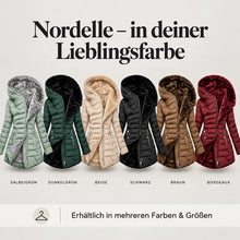 Lade das Bild in den Galerie-Viewer, Nordelle – der kuschelwarme Damen-Mantel mit figurfreundlichem Schnitt
