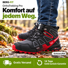 Lade das Bild in den Galerie-Viewer, OrthoTrekking Pro - ergonomische schmerzlindernde Trekking u.-Wanderschuhe 2026

