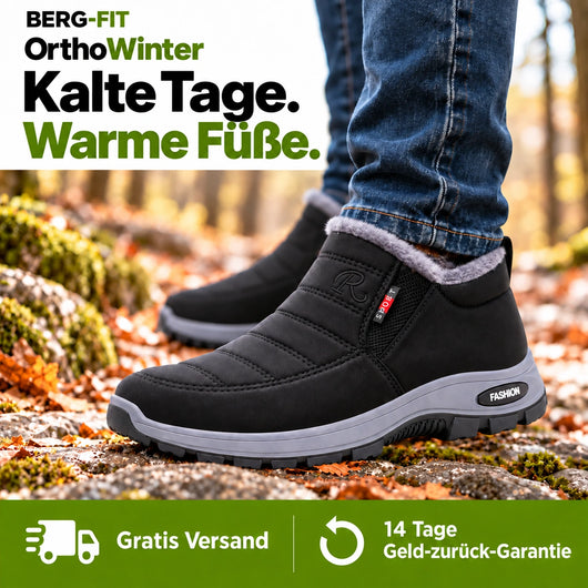 OrthoWinter - ergonomische, wasserdichte, isolierte Schuhe für Herbst und Winter 2026