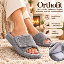 Lade das Bild in den Galerie-Viewer, Orthofit - orthopädische Winter-Slipper | Rutschfest, Weich &amp; Schmerzlindernd
