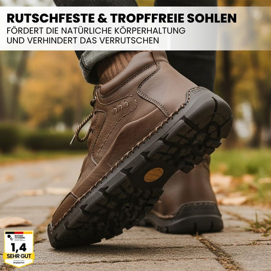 Orthopädische Premium-Lederstiefel | Schmerzlindernder Komfort