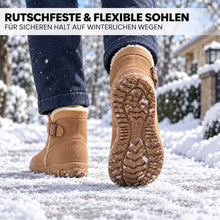 Lade das Bild in den Galerie-Viewer, ThermoHug – Ergonomische, wasserdicht &amp; rutschfest Barfuß-Winterstiefel
