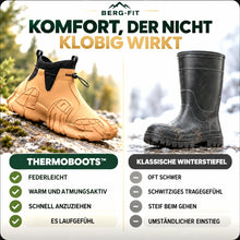 Lade das Bild in den Galerie-Viewer, ThermoBoots – Wasserdichte Allwetter-Ganzjahresstiefel | Rutschfest &amp; Schmerzlindernd | 1-€ Aktion
