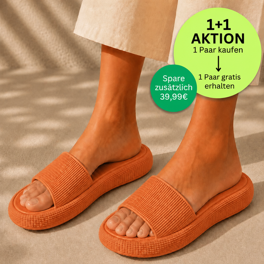 Orthoslipper - das Original für maximalen Komfort - Sonderaktion 1+1 Gratis